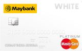 Maybank White MasterCard Platinum