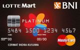 BNI-LOTTEMart Card Platinum