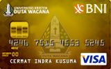 BNI-Universitas Kristen Duta Wacana Card Gold