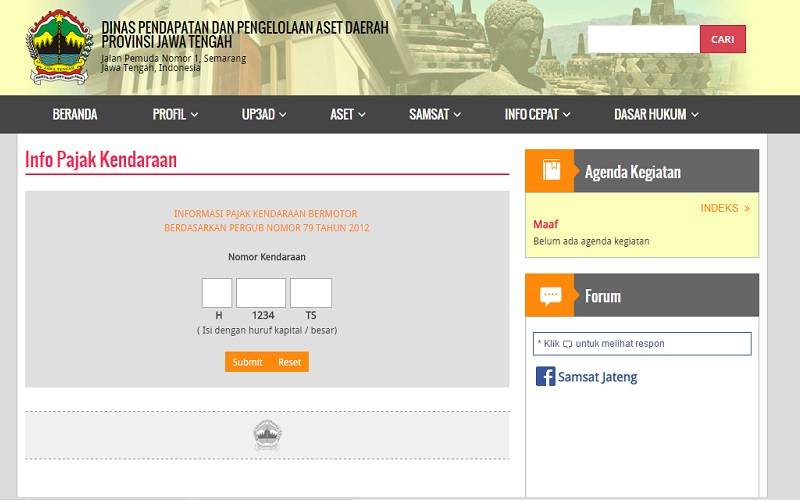 Perpanjang Stnk Samsat Online