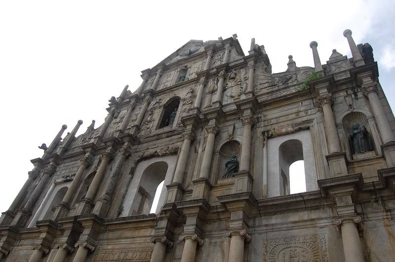 20 Negara Terkaya, Macau, Reruntuhan Bangunan St. Paul